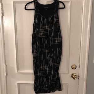 Sleeveless Ruched MATERNITY Dress